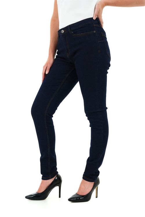 Ladies 5 Pocket Skinny Jeans – Indigo (Size 16)