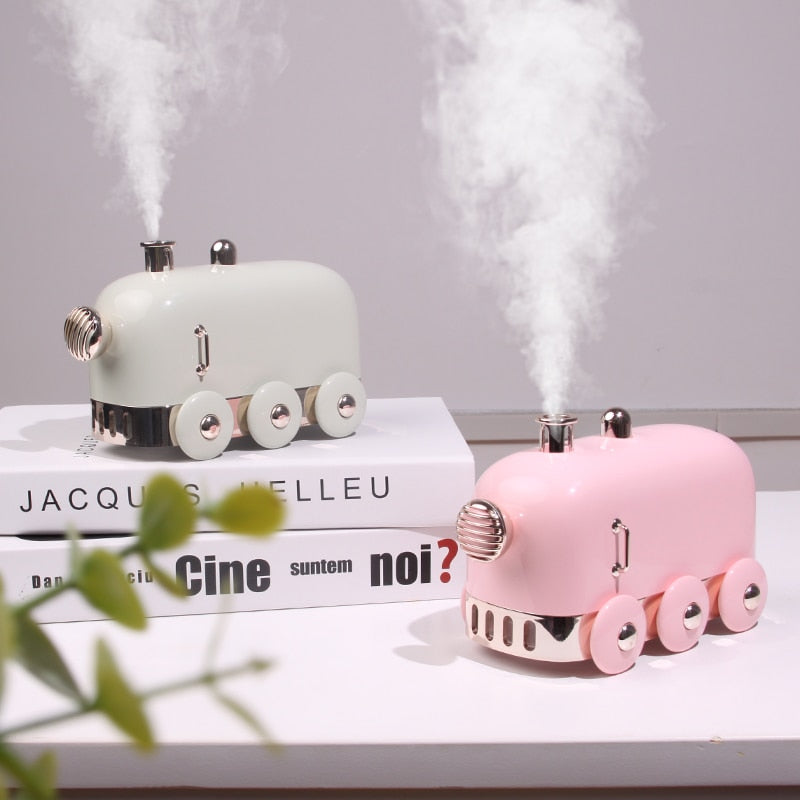 Essential Oil Diffuser and Ulrasonic Air Humidifier Retro Train