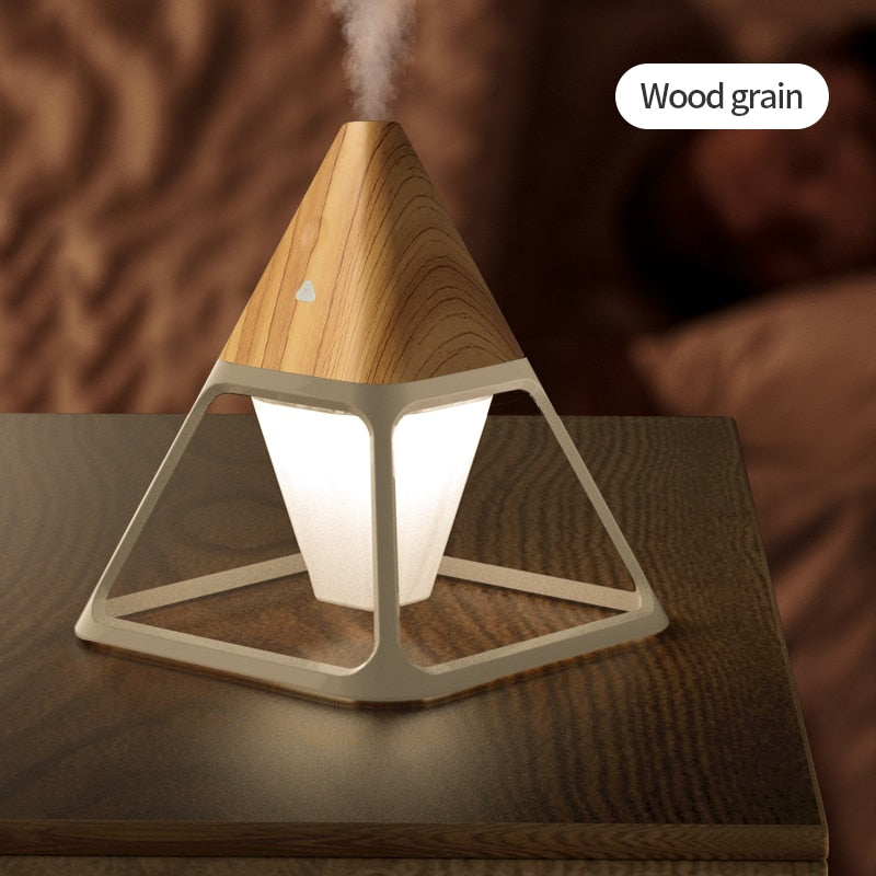 Diffuser and Air Humidifier with soothing night light and remote control. For use with Essential Oils.