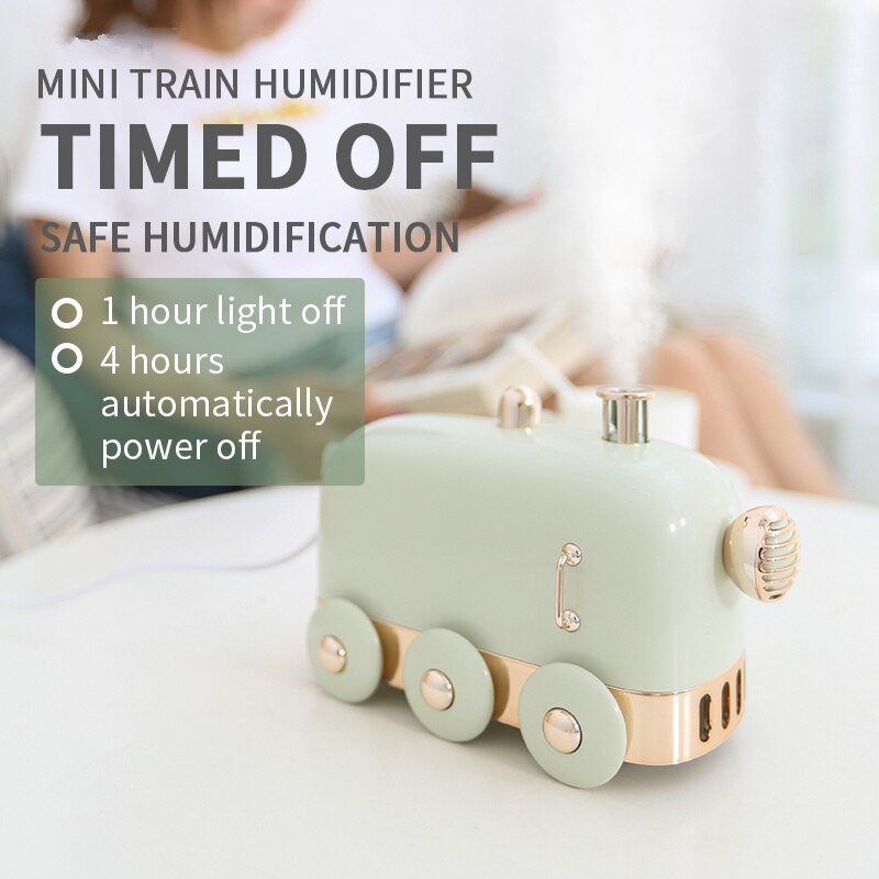 Essential Oil Diffuser and Ulrasonic Air Humidifier Retro Train