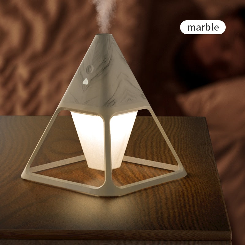 Diffuser and Air Humidifier with soothing night light and remote control. For use with Essential Oils.