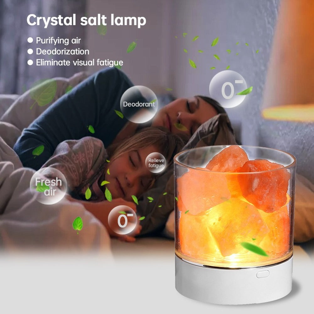 Natural Himalayan Rechargeable Salt Lamp