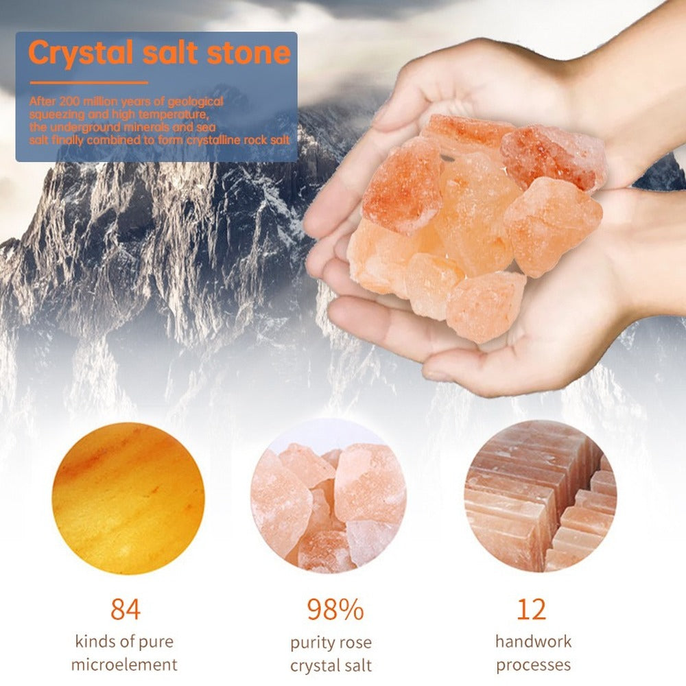 Natural Himalayan Rechargeable Salt Lamp