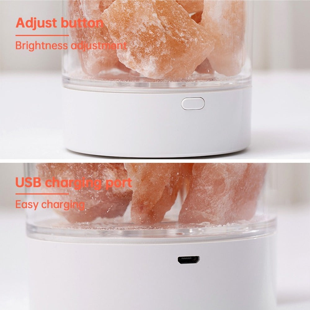 Natural Himalayan Rechargeable Salt Lamp