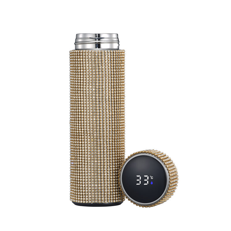 Smart Water Bottle in diamond designs