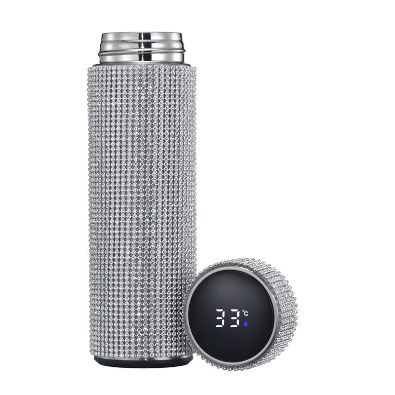 Smart Water Bottle in diamond designs