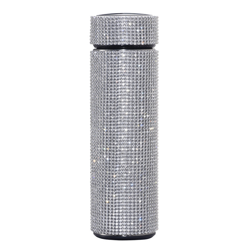 Smart Water Bottle in diamond designs