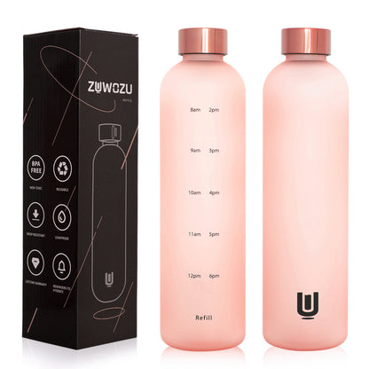 Water Bottle with Hydration Timer