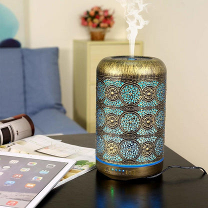 Metal Demask Aroma Diffuser & Humidifier